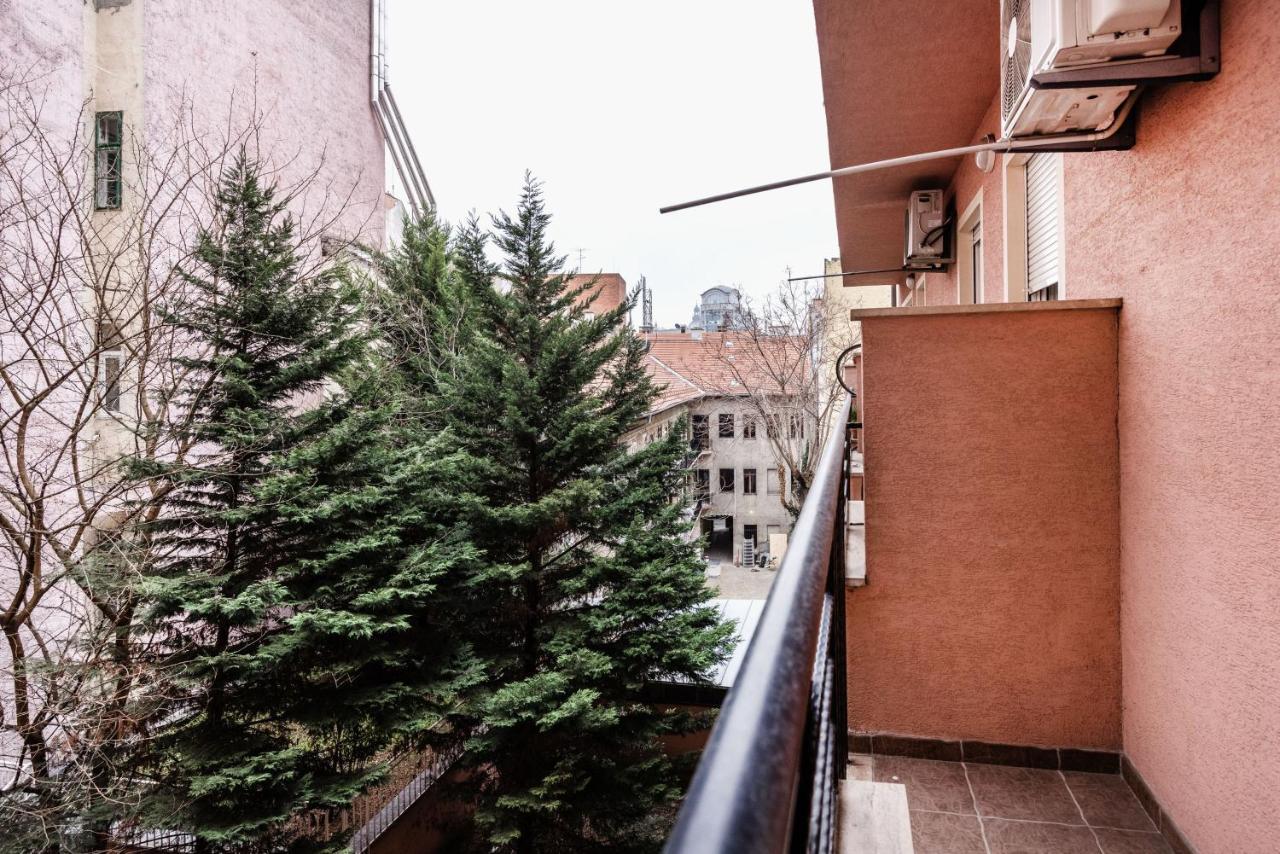 Downtown Charm With Balcony And Garden View Lejlighed Budapest Eksteriør billede
